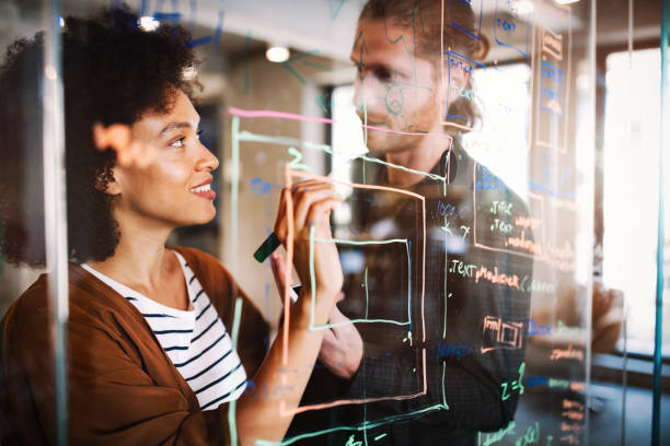 istock Collaboration and analysis by business people working in office 1277097087