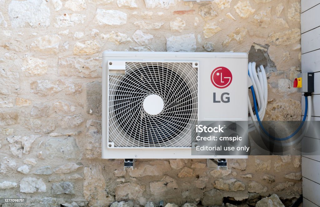 Un inversor inteligente LG - Foto de stock de LG Electronics libre de derechos