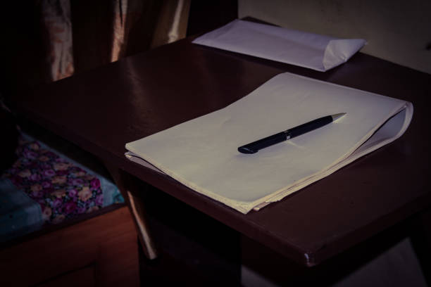 Pen and paper
