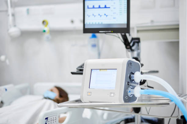 Monitoring Equipment in Hospital Ward