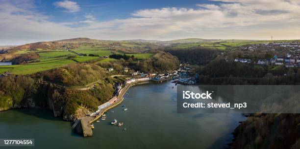 Fishguard Is A Coastal Town In Pembrokeshire Wales Uk Stock Photo - Download Image Now