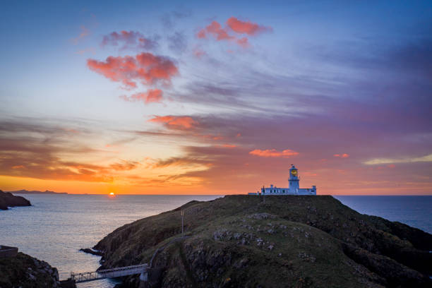 istock Aerial view of Strumble Head Lighthouse 1277104821