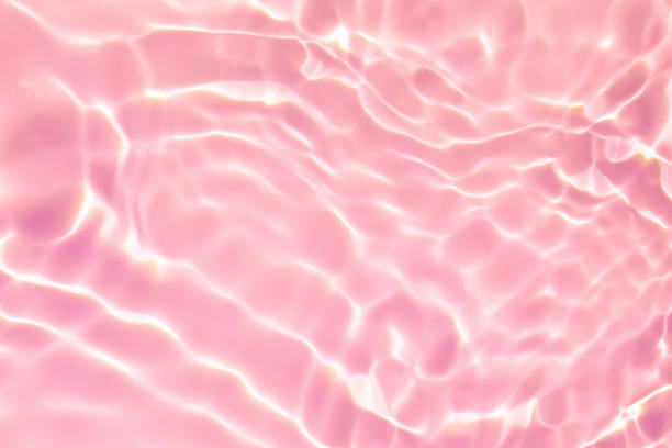 istock pink transparent clear water surface texture summer background 1277104999