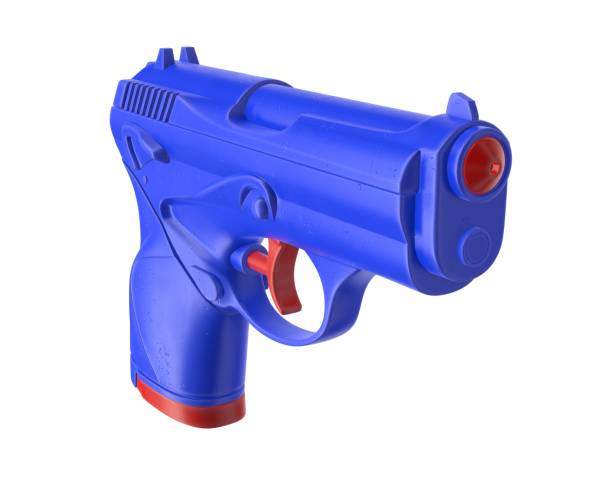 istock 3D render of plastic water pistol isolated on white 1277110709
