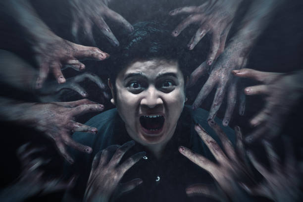 istock Scary zombie hands, halloween theme 1277111435