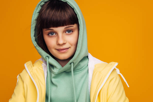 istock Beautiful modern brunette girl 1277112274