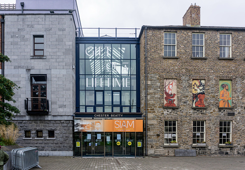 The Chester Beatty Library in Dublin Castle, Dublin, Ireland. Established originally in 1950 and relocated here in 2000, it houses the collections  of Sir Alfred Beatty.