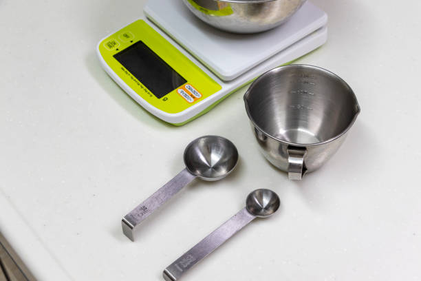 istock Weighing utensils for cooking 1277121956