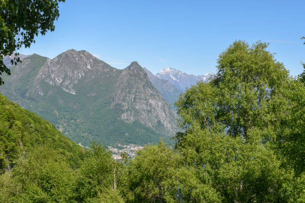 istock Mountain landscape over Lugano in the Swiss alps 1277123113