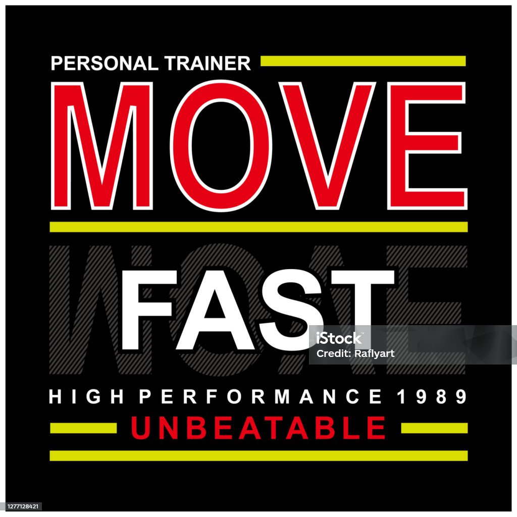 Faster Design Vector Faster Typography T Shirt Design Vector Illustration Stock Illustration ...