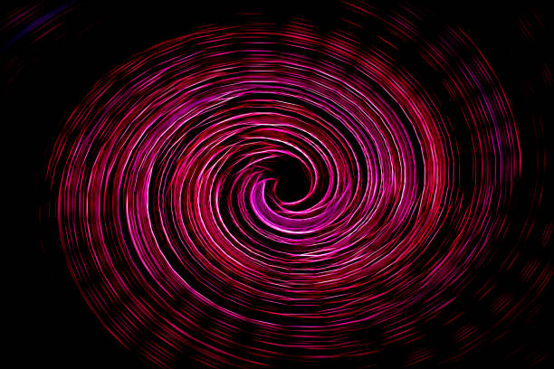 istock Colorful whirlwind. Graphic digital abstract background 1277131885