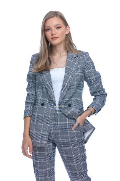 istock young fashion model holding hands in pockets 1277132502