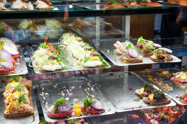 istock A variety of smorrebrod open faced sandwiches 1277132511