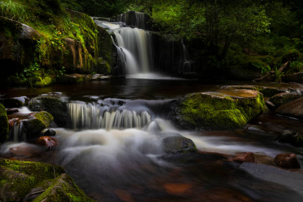 istock The waterfalls at Blaen y Glyn 1277135151