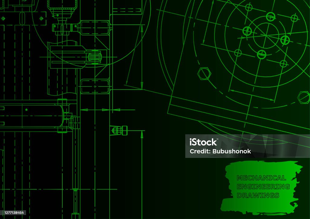 Engineering Vector Graphical Image Vector Engineering Illustration Stock Illustration - Download Image Now ...