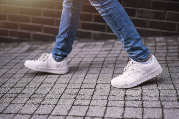 istock Man Walking on the street at sunny day 1277145522