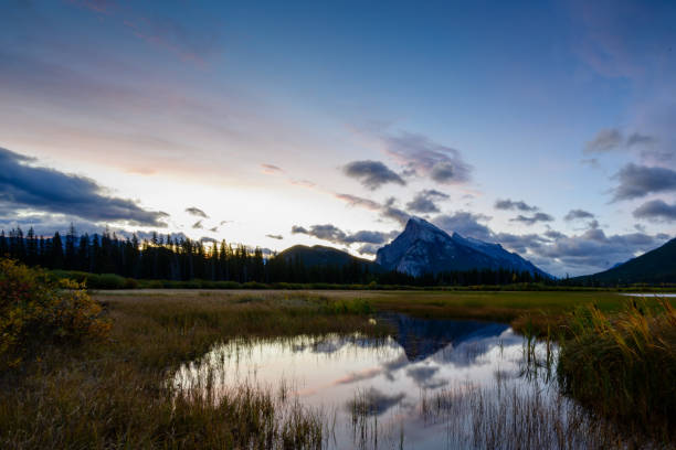 istock Mount Rundle in sunset light Banff National Park 1277145785