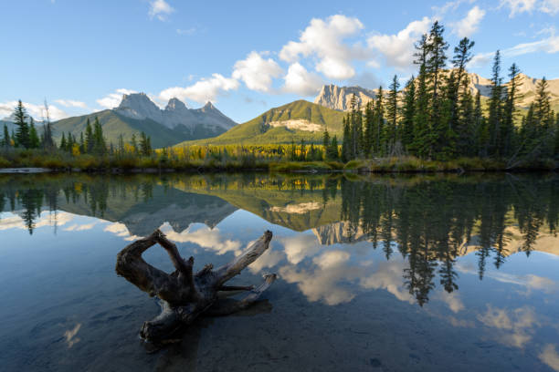 istock The Three Sisters Alberta in sunrise sky 1277151148