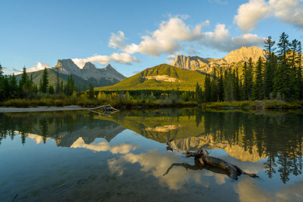 istock The Three Sisters Alberta in sunrise sky 1277151448