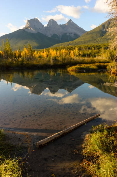 istock The Three Sisters Alberta in sunrise sky 1277151476
