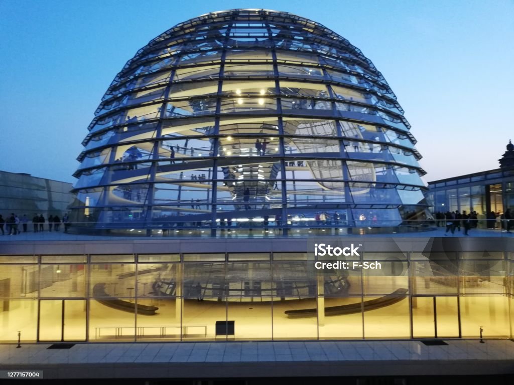 Berlin Reichstag Dome Reichstag Berlin Bundestag Stock Photo