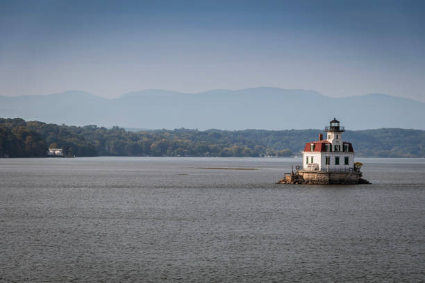 istock Esopus Meadows Lighthouse on the Hudson River, Esopus, NY, in early fall 1277157668
