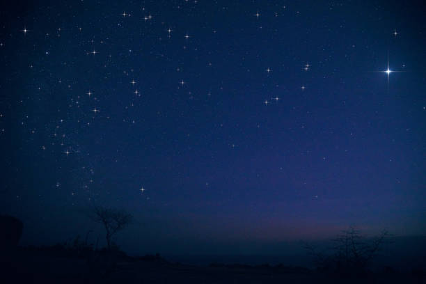 istock Southern hemisphere night sky photographed with long exposure. 1277165546