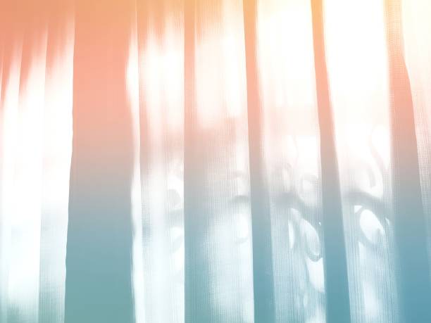 istock Abstract curtain in bedroom 1277168115