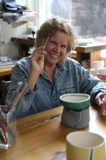 istock retired woman making pottery in her workshop 1277172054