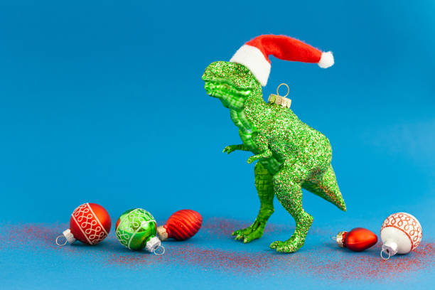 istock T-Rex christmas ornament 1277174300