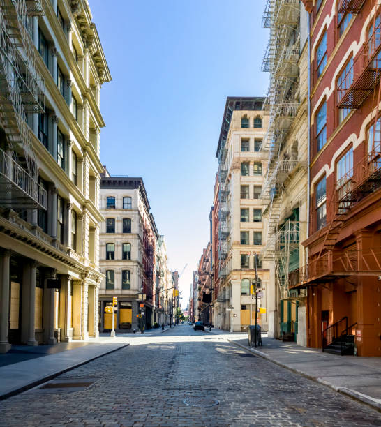 istock The streets and sidewalks are empty with no people during the coronavirus pandemic lockdown in the SoHo neighborhood of New York City 2020 1277174462