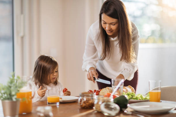 istock Family having a healthy breakfast 1277176469