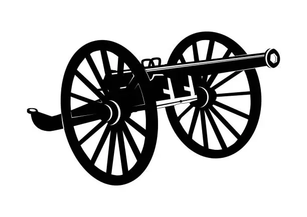 Vector illustration of Cannon