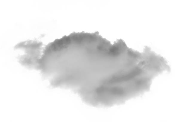 istock beautiful shape nature white cloud in black background, nature and background concept. 1277179441