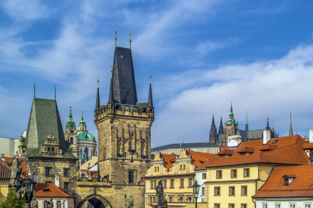 istock Charles bridge tower, Prague, Czech republic 1277180507