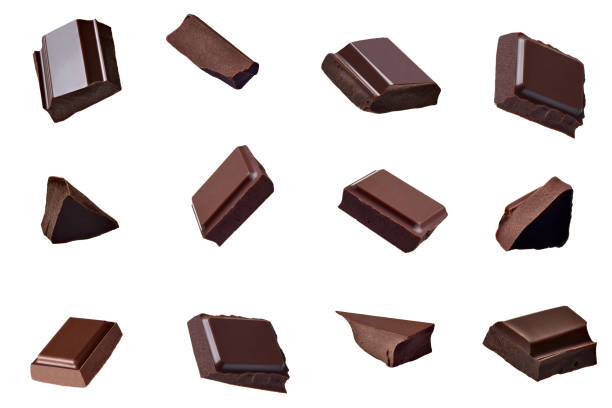 istock chocolate piece sweet food dessert falling 1277182101