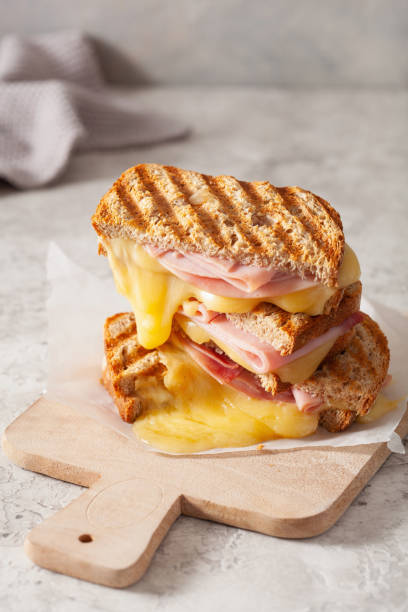 istock grilled ham and cheese sandwich 1277182319