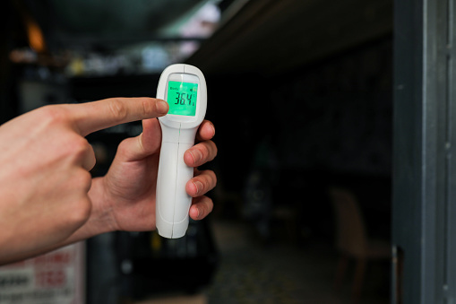 Corona Virus Measures and Humane Temperature Measurement New Normal