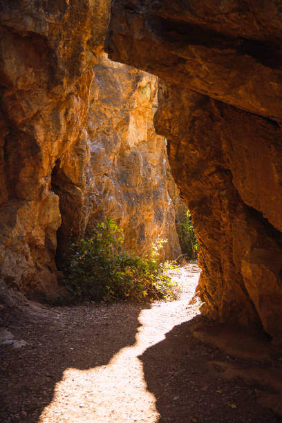 istock old roman mining tunnel in stone 1277184922