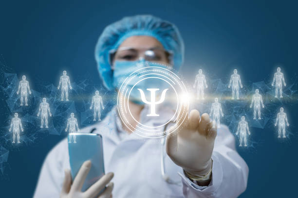 istock Concept of psychological support for patients on the Internet. 1277188058