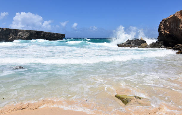 istock Gorgeous Deserted Beach in Aruba 1277195438