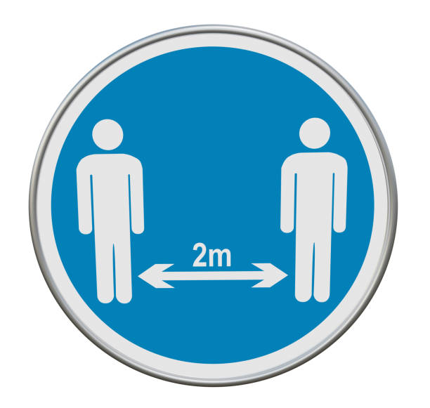 Mandatory sign for Covid-19 \