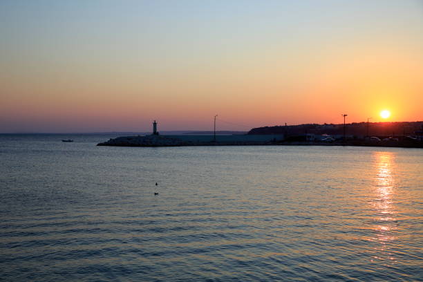 istock A sunset on the beach. Silivri, Turkey 1277203186