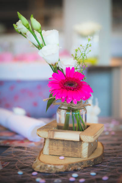 istock Decorated table to celebrate a wedding 1277205876