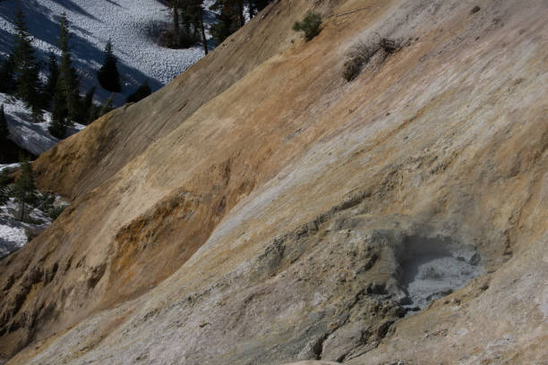 Steam vent at the Sulphur Works - Lassen Volcanic National Park