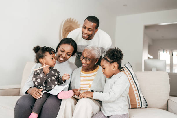 istock Three generation family indoor gatherings during winter holidays 1277234088