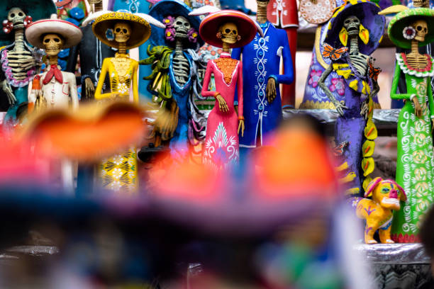 istock Catrinas, day of the dead, Mexican traditions. 1277239715