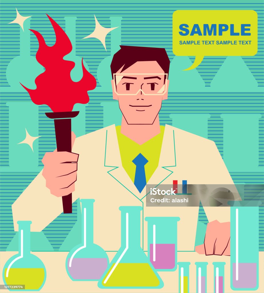 Nhà Khoa Học Đẹp Trai Hình minh họa Sẵn có - Tải xuống Hình ảnh ...