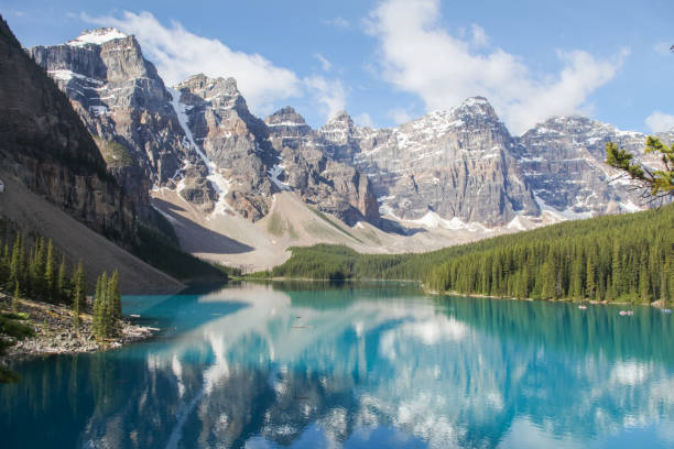 istock Beautiful Moraine Lake in Banff National Park 1277244401