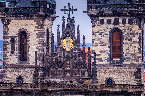 Prague architecture: Church of Our Lady before Týn – Czech Republic